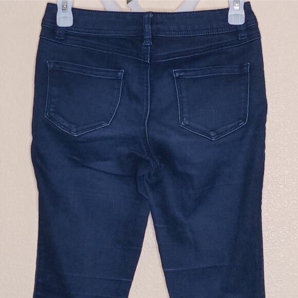 Blue Spice Jeans Womens 1 Blue Slim Low Rise Straight Jegging Denim Pants - Picture 6 of 12